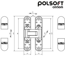 ZAWIAS POLSOFT CEMOM ESTETIC 4001/A NIKIEL SATYNA SATYNA ZAWIAS POLSOFT CEMOM ESTETIC 4001/A NIKIEL SATYNA SATYNA