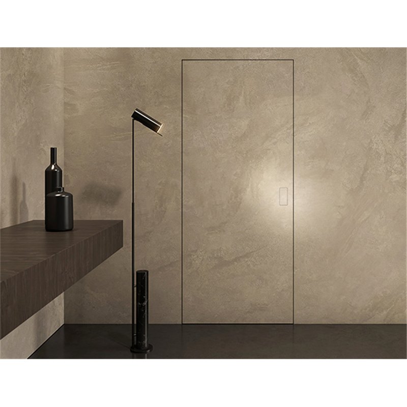 ZAMEK AGB MAGNETYCZNY TOUCH CLOSE ZERO 18X196 CZARNY MAT DO DRZWI UKRYTYCH