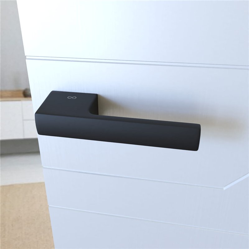 KLAMKA INFINITY BARI RT NA ROZECIE RRT CZARNY KLAMKA INFINITY BARI RT NA ROZECIE RRT CZARNY