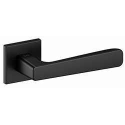 KLAMKA INFINITY NA ROZECIE KWADRATOWEJ 6MM PARMA FIT CZARNY