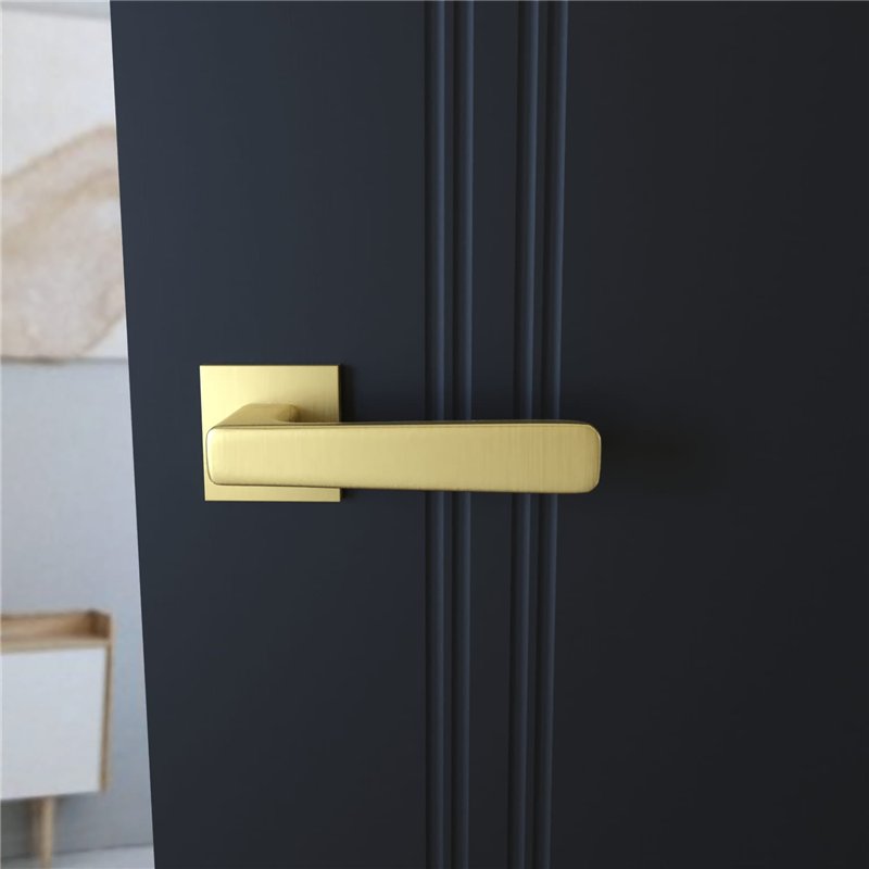 KLAMKA INFINITY NA ROZECIE KWADRATOWEJ 6MM PARMA FIT ZŁOTY MAT KLAMKA INFINITY NA ROZECIE KWADRATOWEJ 6MM PARMA FIT ZŁOTY MAT