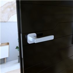 KLAMKA INFINITY NA ROZECIE OWALNEJ 6MM PARMA FIT CHROM MAT