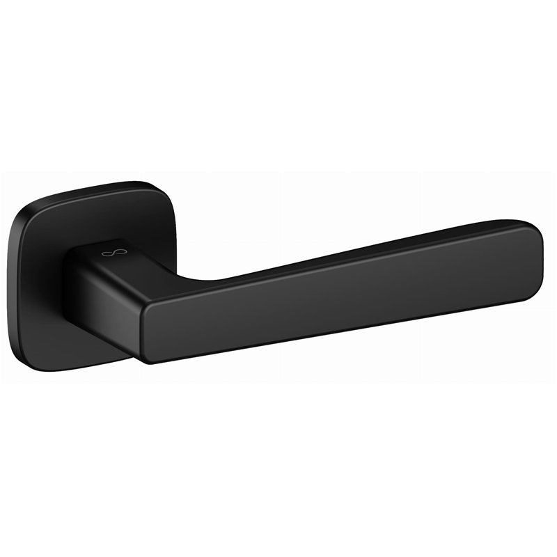 KLAMKA INFINITY NA ROZECIE OWALNEJ 6MM PARMA FIT CZARNY KLAMKA INFINITY NA ROZECIE OWALNEJ 6MM PARMA FIT CZARNY