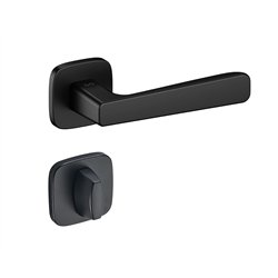 KLAMKA INFINITY NA ROZECIE OWALNEJ 6MM PARMA FIT CZARNY KLAMKA INFINITY NA ROZECIE OWALNEJ 6MM PARMA FIT CZARNY