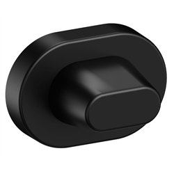 ROZETA INFINITY OWALNA NA WC CZARNA