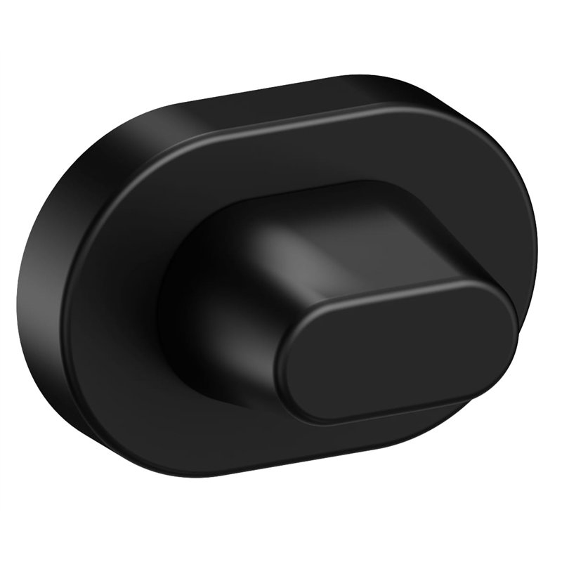 ROZETA INFINITY OWALNA NA WC CZARNA