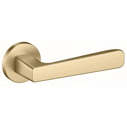 KLAMKA INFINITY NA ROZECIE OKRĄGŁEJ 6MM PARMA FIT ZŁOTY MAT