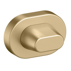 ROZETA INFINITY OWALNA NA WC ZŁOTY SATYNA