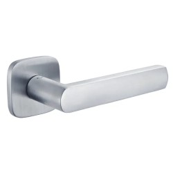 KLAMKA INFINITY TORINO ROZ. KWADRATOWEJ OWAL CHROM MAT