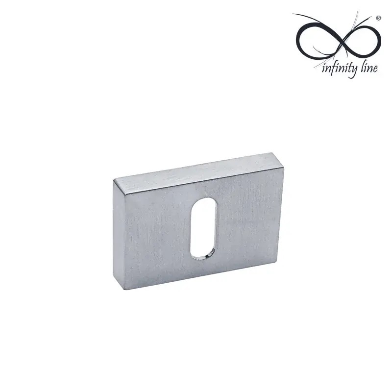 ROZETA INFINITY PROSTOKĄTNA KLUCZ CHROM MAT ROZETA INFINITY PROSTOKĄTNA KLUCZ CHROM MAT