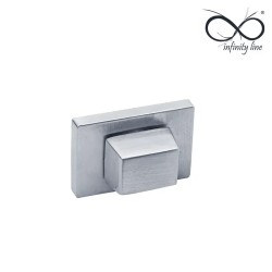 ROZETA INFINITY PROSTOKĄTNA WC CHROM MAT