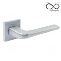 KLAMKA INFINITY NA ROZECIE KWADRATOWEJ 6MM SOLO FIT CHROM MAT
