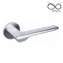 KLAMKA INFINITY SLIM NA ROZECIE OKRĄGŁEJ 5MM LINEA KOŁO SLIM CHROM MAT KLAMKA INFINITY SLIM NA ROZECIE OKRĄGŁEJ 5MM LINEA KOŁO SLIM CHROM MAT