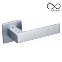 KLAMKA INFINITY NA ROZECIE KWADRATOWEJ 6MM APOLLO FIT CHROM MAT