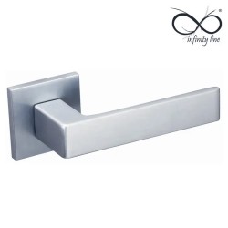 KLAMKA INFINITY NA ROZECIE KWADRATOWEJ 6MM APOLLO FIT CHROM MAT