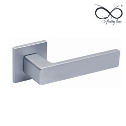 KLAMKA INFINITY NA ROZECIE KWADRATOWEJ 6MM CAVO FIT CHROM MAT