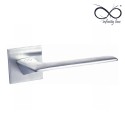 KLAMKA INFINITY SLIM NA ROZECIE KWADRATOWEJ 5MM GIULIETTA SLIM CHROM MAT KLAMKA INFINITY SLIM NA ROZECIE KWADRATOWEJ 5MM GIULIETTA SLIM CHROM MAT