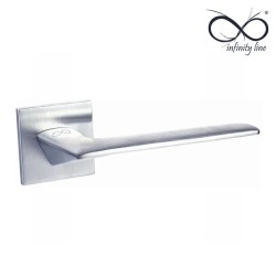 KLAMKA INFINITY SLIM NA ROZECIE KWADRATOWEJ 5MM GIULIETTA SLIM CHROM MAT