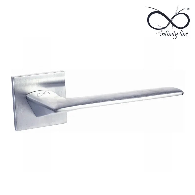 KLAMKA INFINITY SLIM NA ROZECIE KWADRATOWEJ 5MM GIULIETTA SLIM CHROM MAT KLAMKA INFINITY SLIM NA ROZECIE KWADRATOWEJ 5MM GIULIETTA SLIM CHROM MAT
