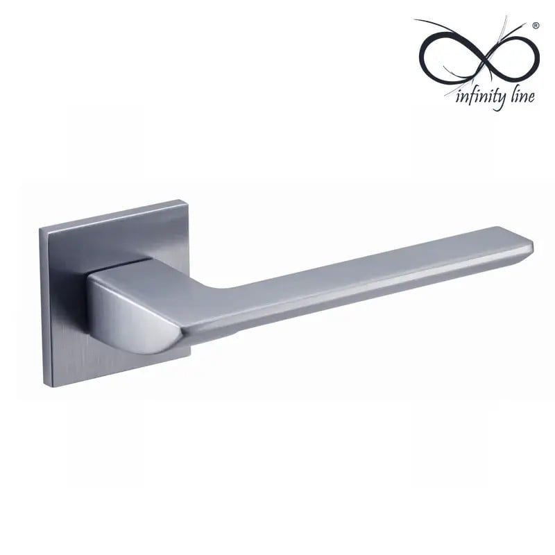 KLAMKA INFINITY NA ROZECIE KWADRATOWEJ 6MM ASTRA FIT CHROM MAT KLAMKA INFINITY NA ROZECIE KWADRATOWEJ 6MM ASTRA FIT CHROM MAT