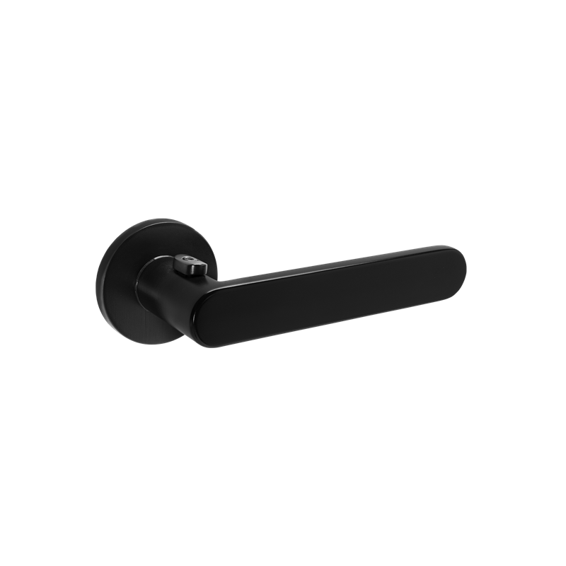 KLAMKA TUPAI 3957 5S-153 PRIVÉ 38-45MM, PRAWA, CZARNY