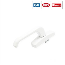 G-U KOMPLET KLAMKI SPACIO 96/104 BIAŁY TRAFFIC