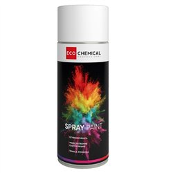 SPRAY PAINT FARBA AKRYLOWA W AEROZOLU BIAŁY MAT RAL 9010 400ML ECO CHEMICAL