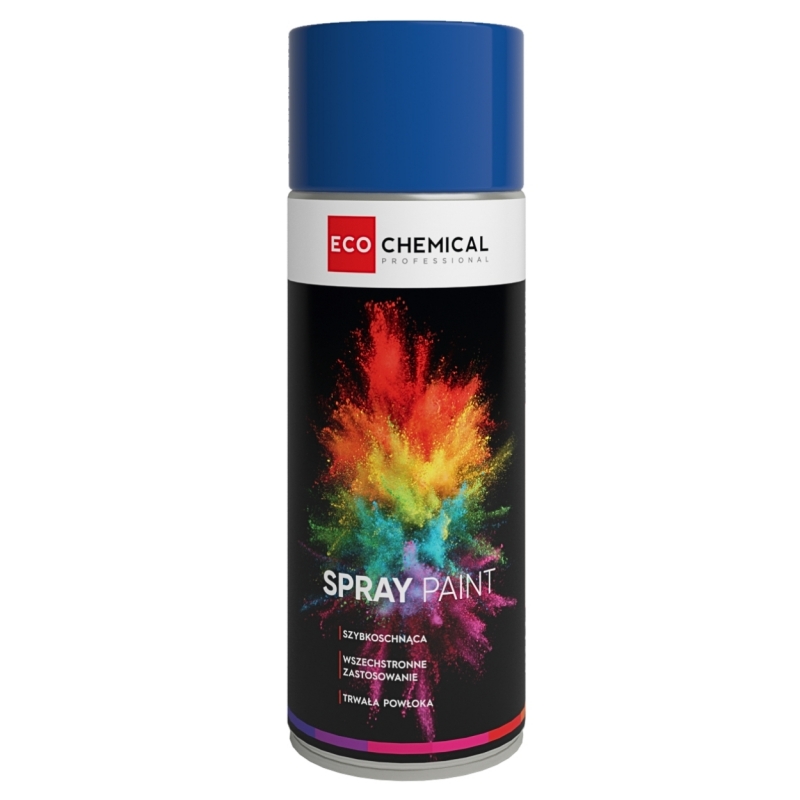 SPRAY PAINT FARBA AKRYLOWA W AEROZOLU NIEBIESKA RAL 5010 400ML ECO CHEMICAL SPRAY PAINT FARBA AKRYLOWA W AEROZOLU NIEBIESKA RAL 5010 400ML ECO CHEMICAL