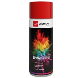 SPRAY PAINT FARBA AKRYLOWA W AEROZOLU CZERWONA RAL 3002 400ML ECO CHEMICAL