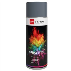 SPRAY PAINT FARBA AKRYLOWA W AEROZOLU SZARA RAL 7011 400ML ECO CHEMICAL