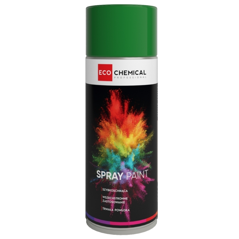 SPRAY PAINT FARBA AKRYLOWA W AEROZOLU ZIELONA RAL 6002 400ML ECO CHEMICAL