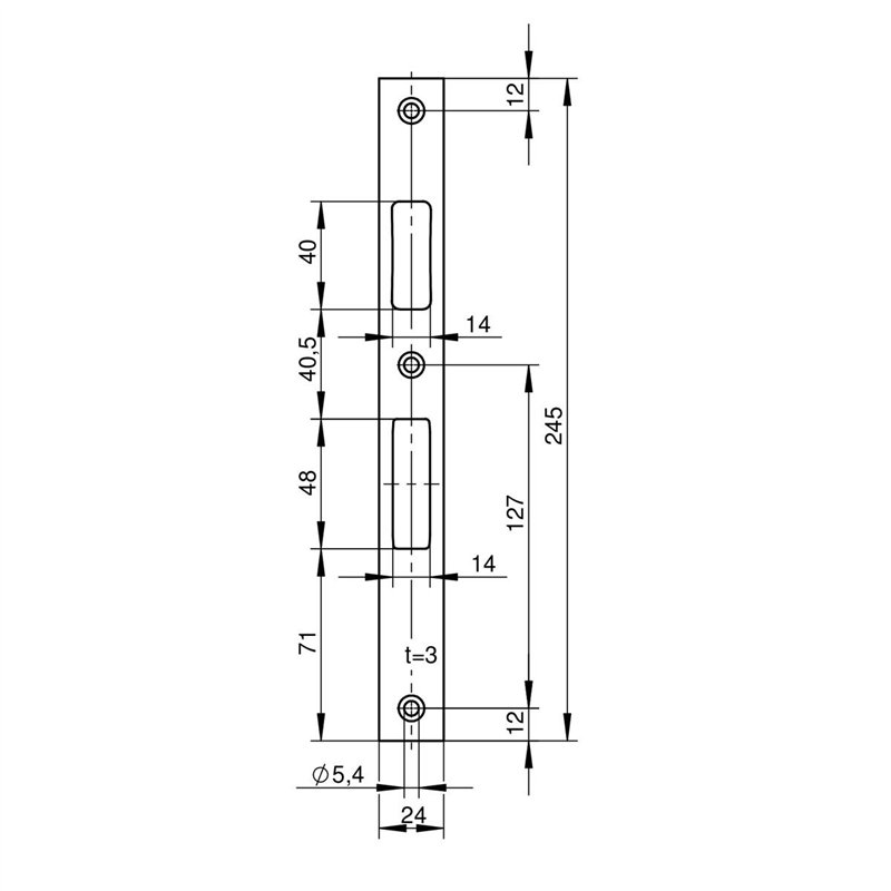 ZACZEP WILKA 1026942 STAL NIERDZEWNA ZACZEP WILKA 1026942 STAL NIERDZEWNA