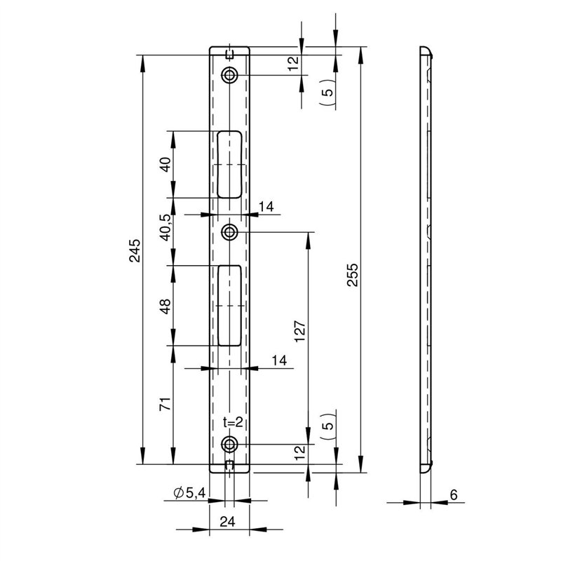 ZACZEP WILKA 1026944 STAL NIERDZEWNA ZACZEP WILKA 1026944 STAL NIERDZEWNA