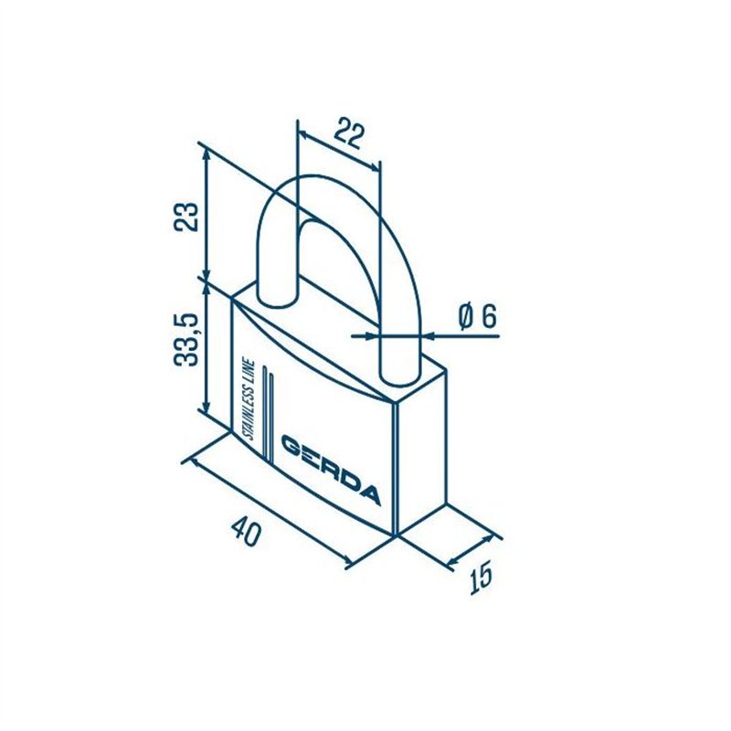 KŁ&Oacute;DKA GERDA STAINLESS LINE KNP S40 PAŁĄKOWA STAL NIERDZEWNA