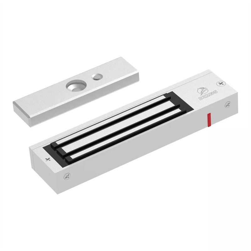 ZWORA ELEKTROMAGNETYCZNA 180KG, 12/24VDC, DIODA LED, CZUJNIK HALLA [190X44MM] DORCAS