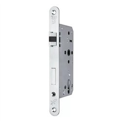 ZAMEK DINFIR3 SL PPOŻ. 72WB, E=65MM, 235X24X3 MM, KWADRAT 9MM, LEWY, STAL NIERDZEWNA ISEO