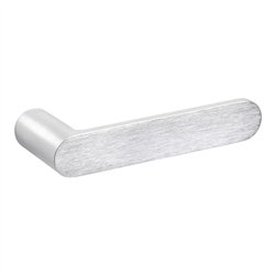 KLAMKA DRZWIOWA NUDA PURE (GRUBOŚĆ DRZWI 40-60mm, OTWÓR MAX. fi 20mm) CHROMOWANA MATOWA VERUM