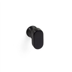 BLOKADA WC NUDA PURE/WIND (GRUBOŚĆ DRZWI 40-60mm, OTW&Oacute;R MAX. fi 20mm) LAKIEROWANA NA CZARNO VERUM