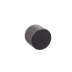 BLOKADA WC NUDA PUNTO MINIMAL (GRUBOŚĆ DRZWI 35-50mm, OTW&Oacute;R MAX. fi 16mm) LAKIEROWANA NA CZARNO VERUM