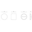BLOKADA WC NUDA PUNTO MINIMAL (GRUBOŚĆ DRZWI 35-50mm, OTWÓR MAX. fi 16mm) LAKIEROWANA NA BIAŁO VERUM BLOKADA WC NUDA PUNTO MINIMAL (GRUBOŚĆ DRZWI 35-50mm, OTWÓR MAX. fi 16mm) LAKIEROWANA NA BIAŁO VERUM
