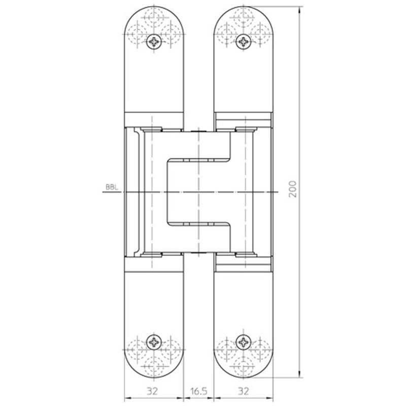 ZAWIAS SIMONSWERK TECTUS 540 3D CZARNY ZAWIAS SIMONSWERK TECTUS 540 3D CZARNY