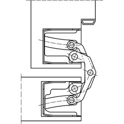 ZAWIAS SIMONSWERK TECTUS 540 3D CZARNY ZAWIAS SIMONSWERK TECTUS 540 3D CZARNY