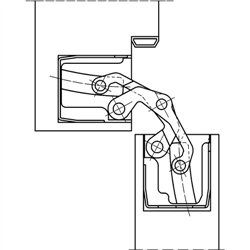 ZAWIAS SIMONSWERK TECTUS 540 3D CZARNY ZAWIAS SIMONSWERK TECTUS 540 3D CZARNY