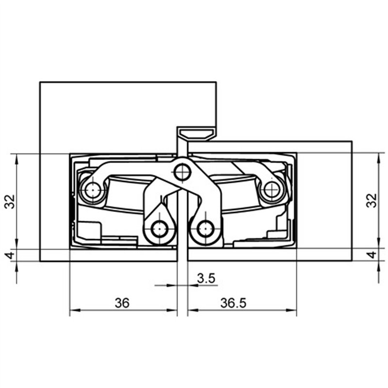 ZAWIAS SIMONSWERK TECTUS 540 3D CZARNY ZAWIAS SIMONSWERK TECTUS 540 3D CZARNY