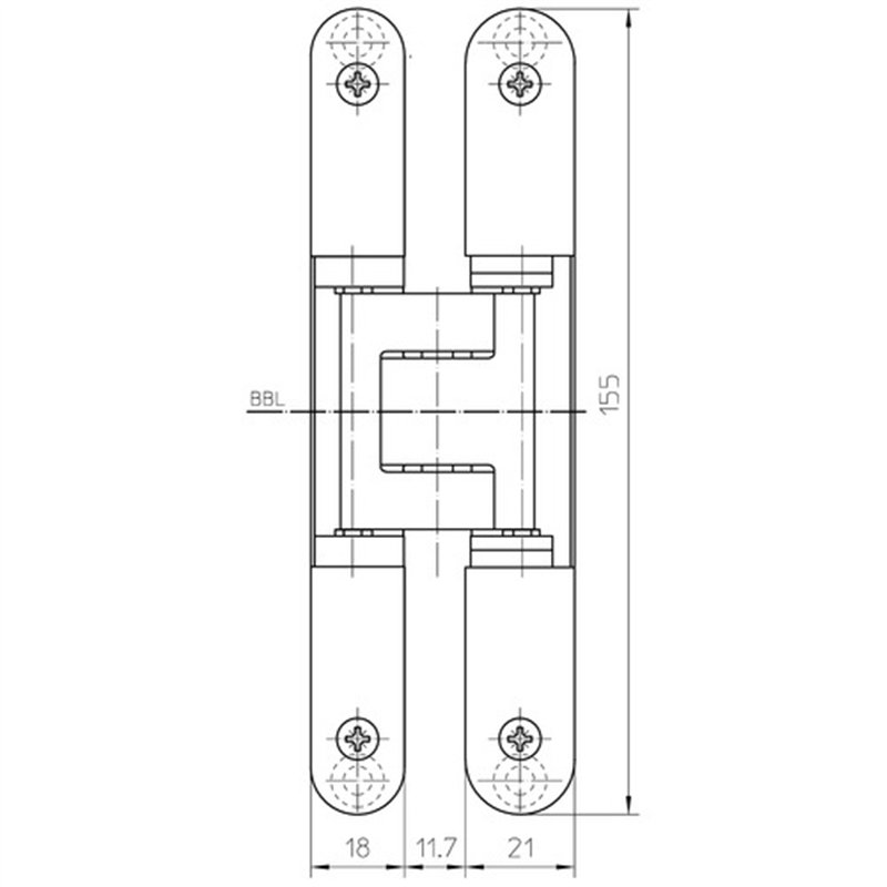 ZAWIAS SIMONSWERK TECTUS 240 3D SREBRNY F2
