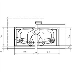 ZAWIAS SIMONSWERK TECTUS 645 3D STAL NIERDZEWNA