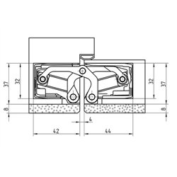 ZAWIAS SIMONSWERK TECTUS 640 3D A8 SREBRNY F2 ZAWIAS SIMONSWERK TECTUS 640 3D A8 SREBRNY F2