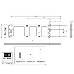 G-U PŁYTKA MONTAŻOWA DUŻA OTS 440/430