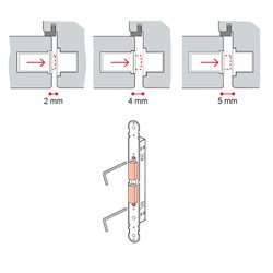 ZAMEK MAGNETYCZNY BONAITI MATCH 375 GF42 196MM STAL NIERDZEWNA ZAMEK MAGNETYCZNY BONAITI MATCH 375 GF42 196MM STAL NIERDZEWNA