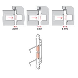 ZAMEK MAGNETYCZNY BONAITI MATCH 375 GAL3 196MM CZARNY